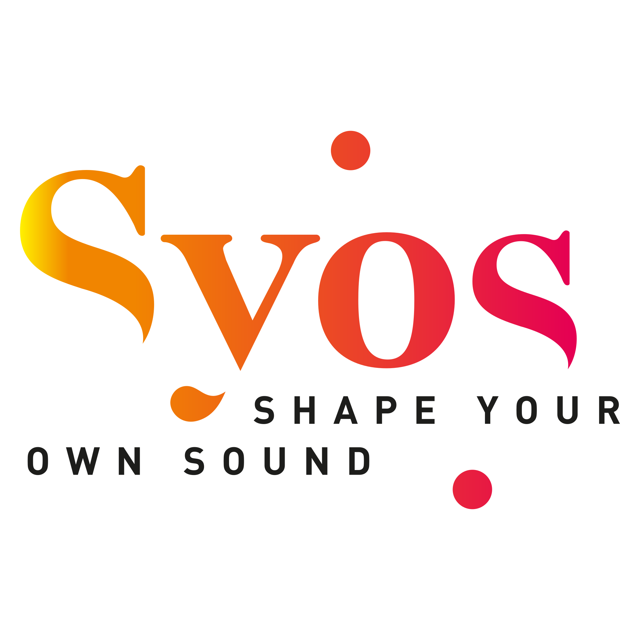 Logo couleur Syos - Shape Your Own Sound Logo couleur Syos - Shape Your Own Sound